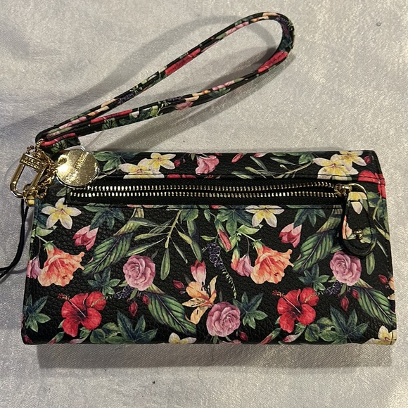 Steve Madden 3 part floral wallet - Picture 2 of 7